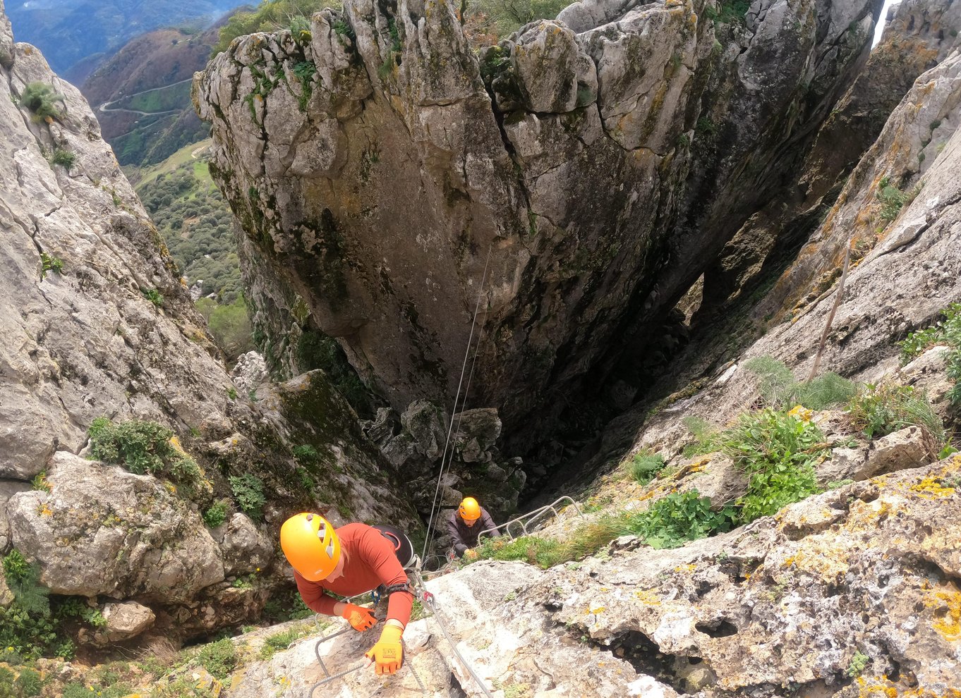 Fra Estepona: Klatretur på Vía Ferrata de Benalauria