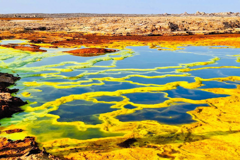 Danakil-Senke: 4 Tage &amp; 3 Nachttour (Afar-Region)Danakil-Senke: 4 Tage und 3 Nächte (Region Afar) Dallol
