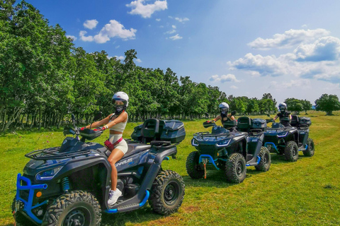 Split: Dalmatian Quad Tour with River Swimming & Picnic Single Rider Option