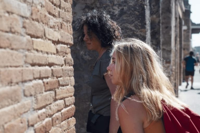 Desde Nápoles: Visita guiada a pie de Pompeya con entrada y trenVisita guiada en inglés