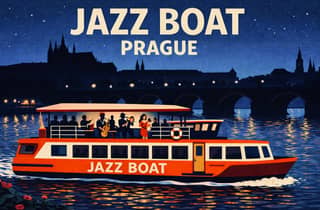 Prag: Beliebte Live-Jazz-Dinner-Bootsfahrt