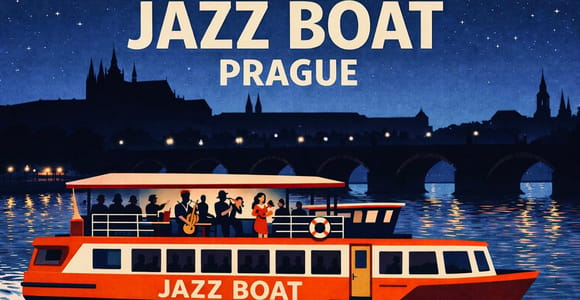 Prague: Jazz Boat Sightseeing Cruise with Live Jazz