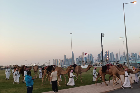 From Doha Airport: Private Guided City Tour