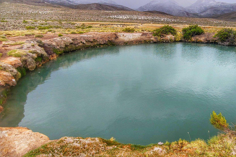 Tour of Salinas and Yanaorco lagoons + Lojen thermal baths