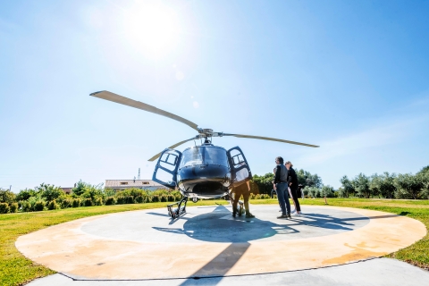 Excursión privada en helicóptero de 30 min por el Etna desde Fiumefreddo