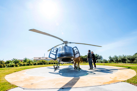 Privéhelikoptertour van 30 minuten over de Etna vanuit Fiumefreddo