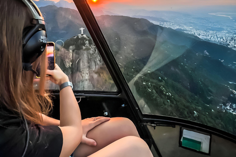 Río de Janeiro: Vuelo en helicóptero Cristo Redentor 30 min