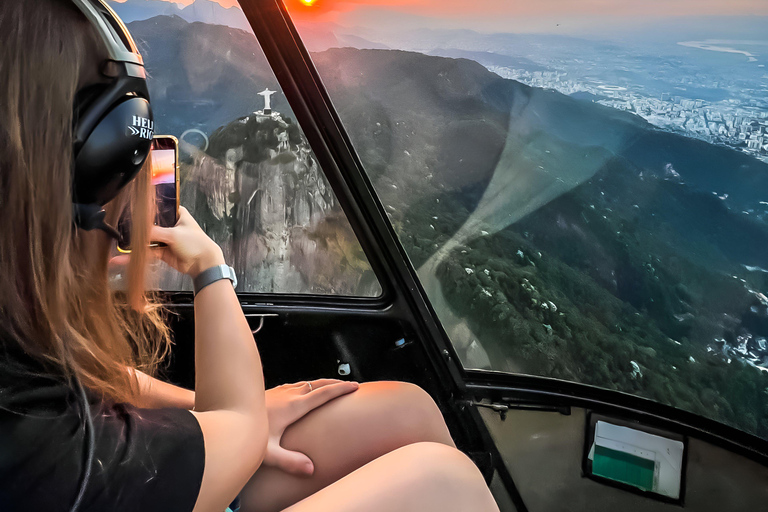 Rio de Janeiro : Vol en hélicoptère du Christ Rédempteur 30 min