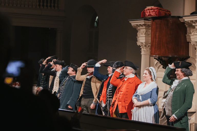 Boston Tea Party Reenactment at Old South Meeting House