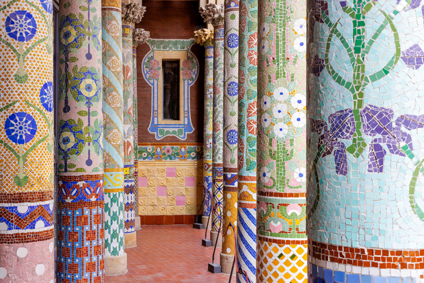 Barcellona: tour guidato del Palau de la Música Catalana in coreano