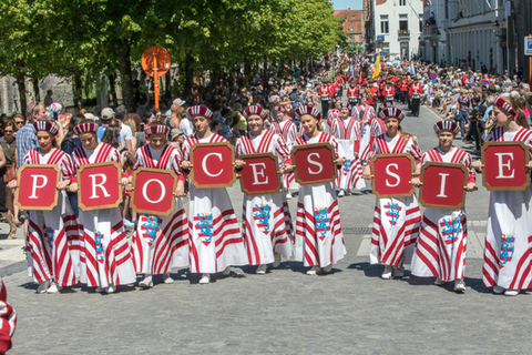 Bruges Guided Day Tour from Paris with Holy Blood Procession