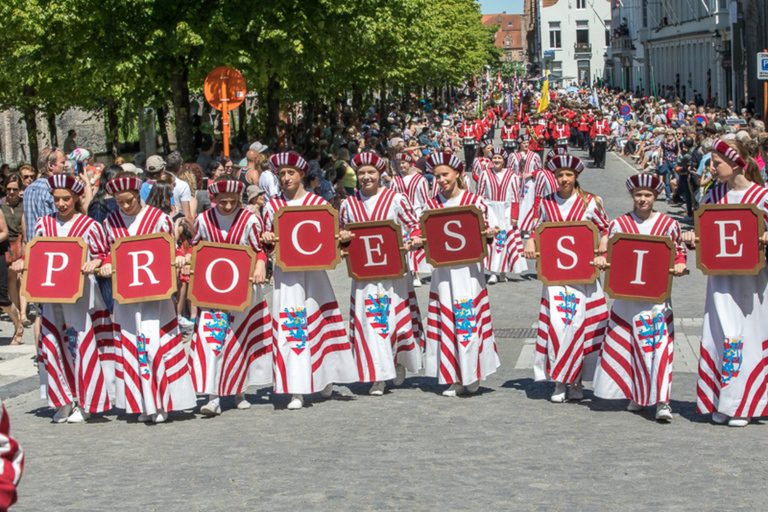 Bruges Guided Day Tour from Paris with Holy Blood Procession