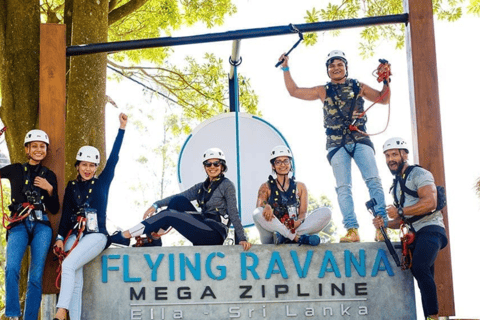 Ella: Zipline-Abenteuer mit Mini Adam&#039;s Peak Aussicht