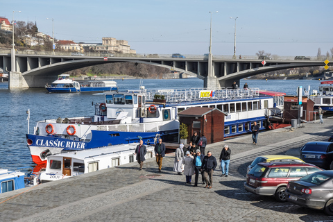 Prague : croisière panoramique sur la rivière Vltava