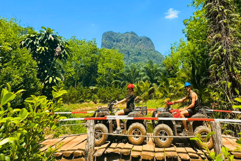 Krabi: Half-Day Blue Lagoon Kayaking at Klong Srakaew & ATV Half-Day Kayaking at Klong Srakaew with ATV