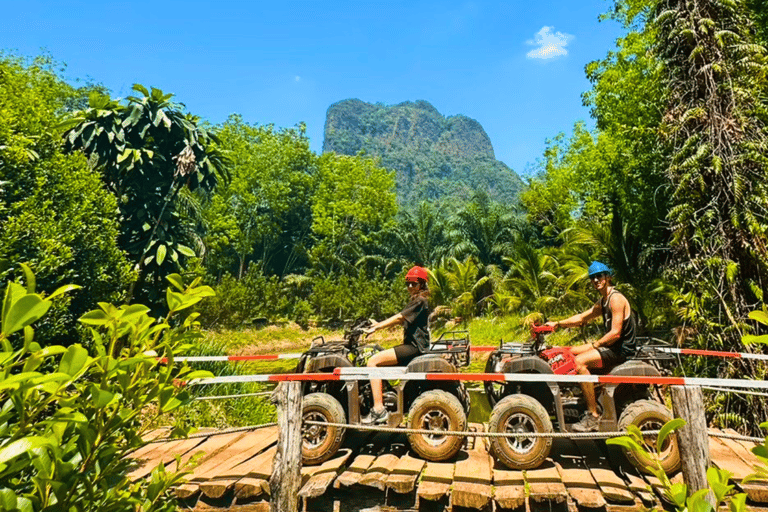 Krabi: Half-Day Blue Lagoon Kayaking at Klong Srakaew & ATV Half-Day Kayaking at Klong Srakaew with ATV