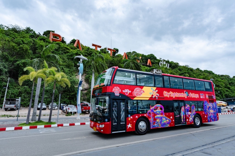 Pattaya: Recorrido turístico Hop-On Hop-OffPattaya Hop-On Hop-Off Tour: Billete de 72 horas