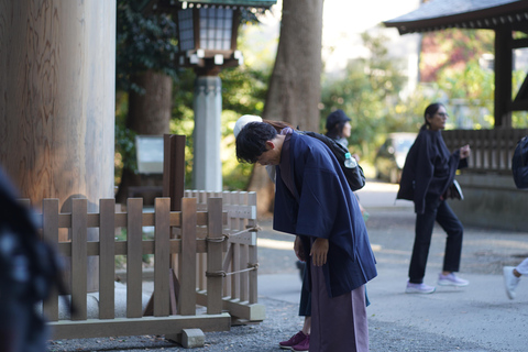 Visita de acceso especial a Meiji Jinguu con guía en inglés fluidoPlan sencillo