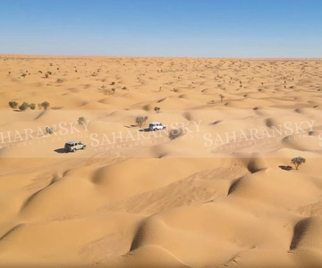 Douz: Sahara Desert Dune Ride with Tea Stop