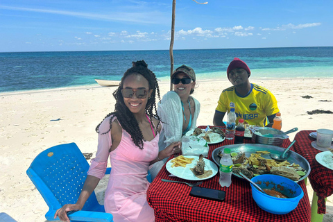 Nakupenda Sandbank beach with BBQ lunch