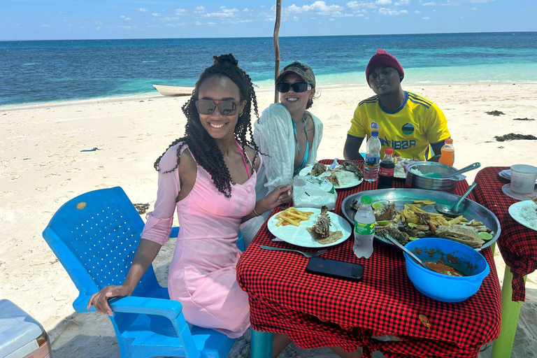 Nakupenda Sandbank beach with BBQ lunch