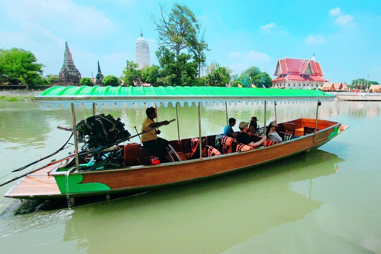 Ayutthaya: Private 1 hour Boat tour Pa Sak River Ayutthaya: Boat tour