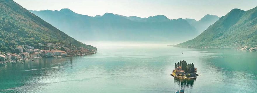 Tour en bateau de Tivat - Grotte bleue et Dame des rochers 3h