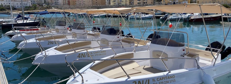 Vieste : sortie en bateau sur la côte du Gargano