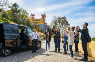 Excursion à Sintra, Cabo da Roca et Cascais en van avec prise en charge à l'hôtel