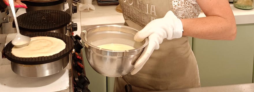 Lamezia Terme : Expérience de fabrication de glace italienne et de cônes