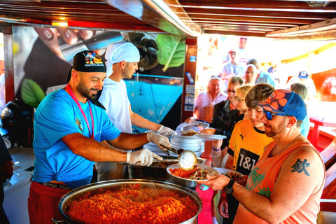 Alanya : Tour en bateau avec déjeuner et soirée mousse