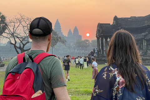 Visite en petit groupe au lever du soleil sur Angkor Wat à Siem Reap