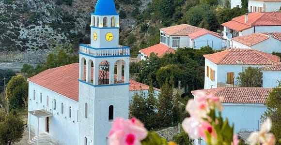 From Saranda: Dhërmi Day Trip with Old Town & Beach Time