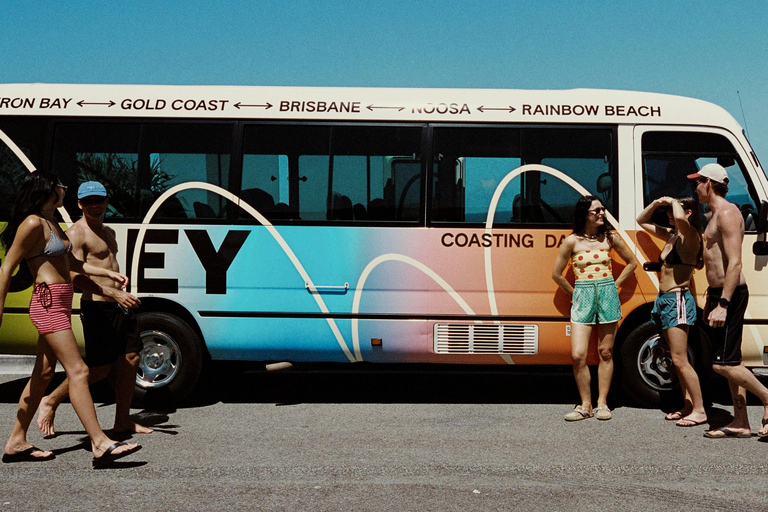 Byron Bay, Gold Coast, Brisbane, Noosa Hop-On Hop-Off Pass 3 Trip Pass