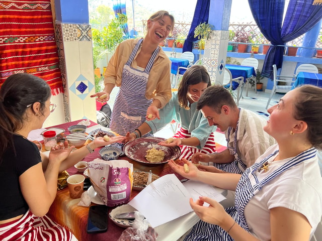 Moroccan Pastry Workshop with a local family in Chefchaouen