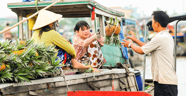 'Cai Rang' Floating Market 2-Day Tour With Biking & Boating