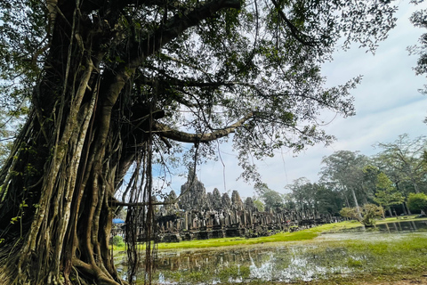 1-dagars liten rundtur: Angkor Wat, Bayon, Ta ProhmEndagsrundtur med engelsktalande chaufför