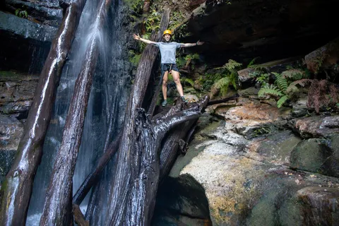 Blue Mountains: Abseiling and Juggler Canyon Adventure Tour