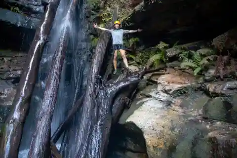 Blue Mountains: Abseiling och Juggler Canyon Adventure Tour