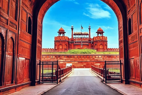Nueva Delhi: Fuerte Rojo, Jama Masjid y Chandni Chowk con almuerzoTour por el Fuerte Rojo, Jama Masjid y Chandni Chowk