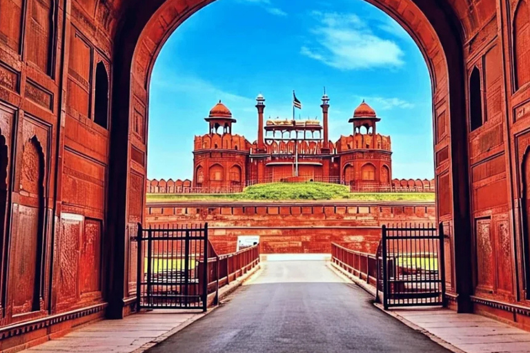 Nueva Delhi: Fuerte Rojo, Jama Masjid y Chandni Chowk con almuerzoTour por el Fuerte Rojo, Jama Masjid y Chandni Chowk