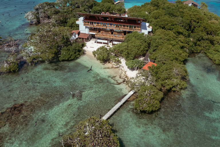 Breng een dag door in Pao Pao op de Islas del Rosario.Een dagje Pao Pao op de Islas del Rosario.