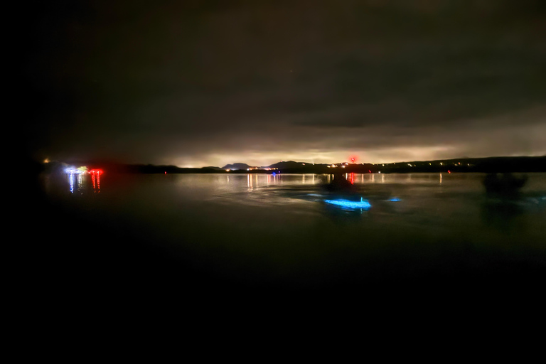 Transparent Canoe in Bioluminescent Bay in Vieques Transparent Canoe in the Bioluminescent Bay in Vieques