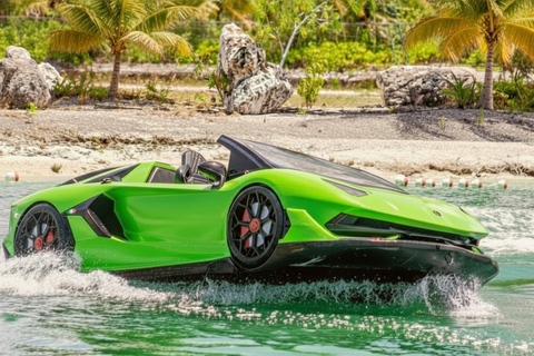 Aventure en voiture à réaction Lamborghini à Punta CanaAventure en Lamborghini à Punta Cana