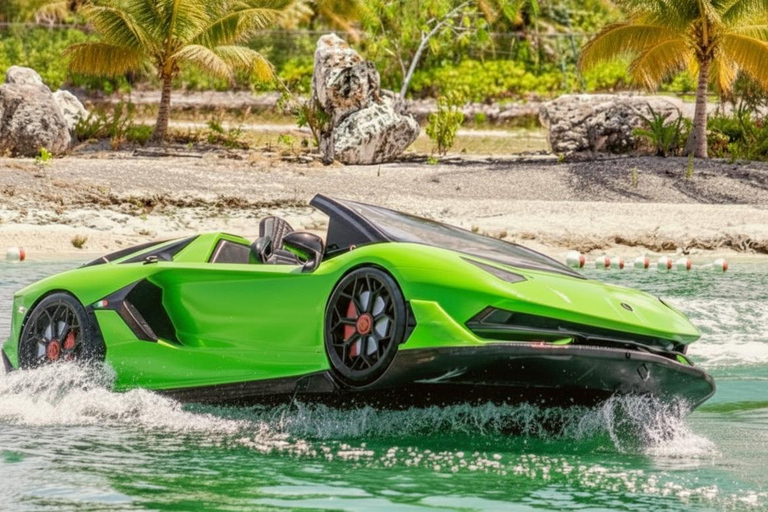 Aventure en voiture à réaction Lamborghini à Punta CanaAventure en Lamborghini à Punta Cana