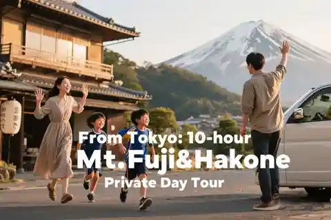 From Tokyo: 10-hour Mt.Fuji&Hakone Private Day Tour