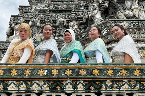 Grand Palace, Temples, Canal Private Tour [Optional Luxury] Private tour in English with Standard Vehicle