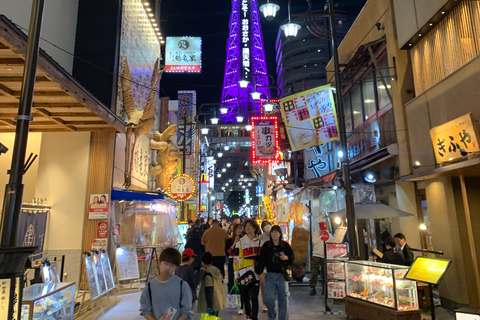 大阪夜间活动：隐秘小巷和当地街道
