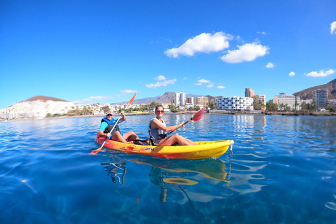 Teneriffa: Kajaksafari med snorkling i ett sköldpaddshabitat