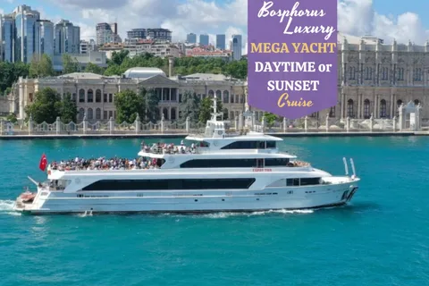 Istanbul: Sightseeing-krydstogt i dagtimerne eller ved solnedgang & audioguide